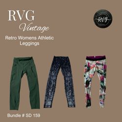 Retro Womens Athletic Leggings