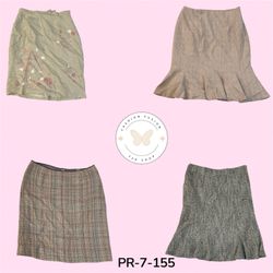 Luxury Wool Blend Long Skirt | Women’s Elegant Max..