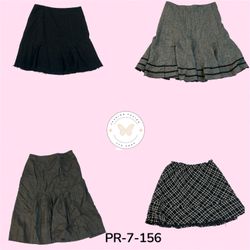 Women’s Wool Long Pleated Skirt | Classic Winter M..