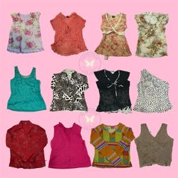200 PCS Mixed Women's Mash & Poly Tops – Variety P..
