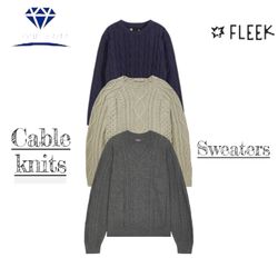 Cable knitwear Sweater (DV -07-149)