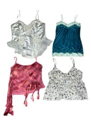 Y2K beaded Cami Tops | V-T561