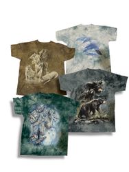 The mountain printed t shirts (vh2)