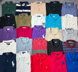 Ralph Lauren and Lacoste polos