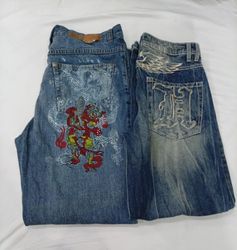 CR10068 Vintage Designer Men’s Jeans