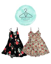 080726-12 babydoll Midi dresses 10 pcs