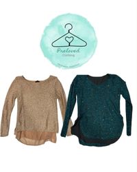 Beaded top long sleeves (080726-14)