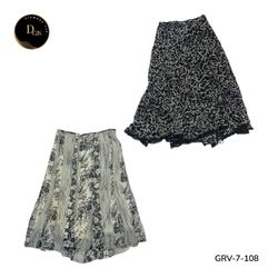Women’s Straight Fit Poly Skirt – Premium Retro Fa..