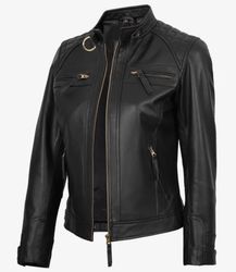 Y2k leather jackets