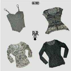 Y2K Smoky Aesthetic Mix Tops (AA-1182)