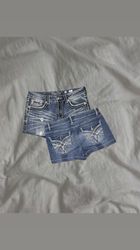 Upcycled Y2K Denim Sexy Shorts