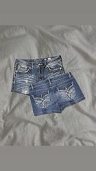 Upcycled Y2K Denim Sexy Shorts