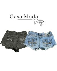 100726-10 denim mini shorts 10 pcs