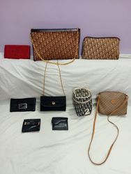 9 authentic wallets, pouches deal