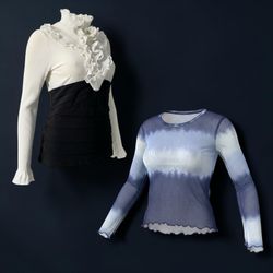 Women's fashion tank top half sleeve tee's trendy ..
