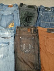 HD1510 Men Baggy Oversized Hiphop Jeans