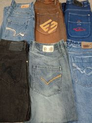 HD1508 Men Baggy Hiphop Jeans
