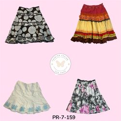Women's Cotton Flared Maxi Skirt – Everyday Wear (..