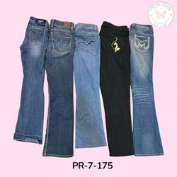 Women's Flared Denim Jeans – Retro Bell Bottom Cas..