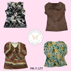 Women’s Floral Printed Polyester Blouse | Trendy L..