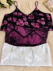 Y2K camisole and top