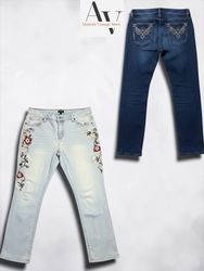 Bootcut straight jeans