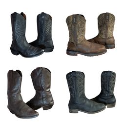 Op vintage 254 Branded cowboy boots