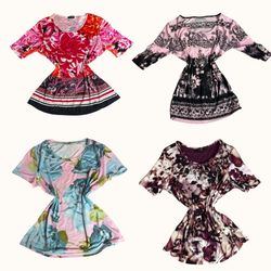 Y2K Hot Mess Floral Tops - ST-013