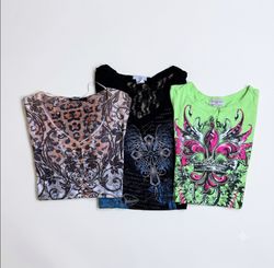 234 13x Women's Vintage Y2K Graphic Tees Wholesale..
