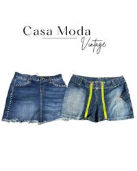 110726-2 Denim mini skirts 15 pcs