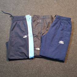 Mix branded track pants