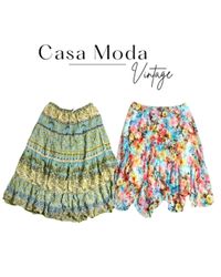 110726-5 Poly maxi skirts 15 pcs