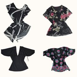 Y2K Rose Riot Grunge Tops - ST-018