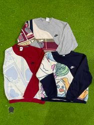 Upcycle Nike tapestry blanket sweatshirt