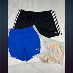 Puma & Adidas sport shorts