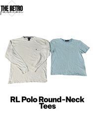 RL Polo Round Neck Tees.     #0291