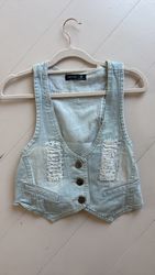 Women’s denim waistcoats