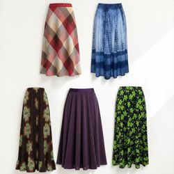 Mixed women’s long skirts assortment