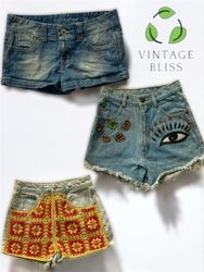 ✨ Curated Y2K Denim Shorts (VB01)