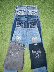 Premium Y2K Embroidered Jeans