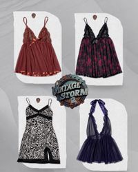 Y2K Grunge Cami Tops