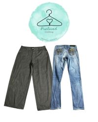 Y2K denim jeans (130726-15)
