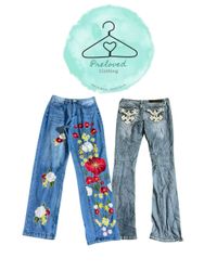 Y2K denim jeans (130726-17)