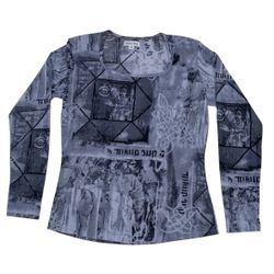 Y2K full sleeve blouse
