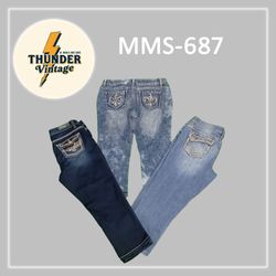 Y2K Capri Jeans (Mms-687)