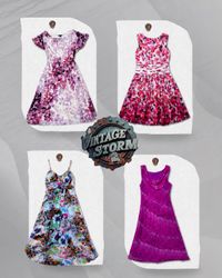 Y2K Fairy Core Poly Dress