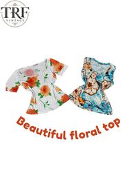 Beautiful Floral Tops.     #0084