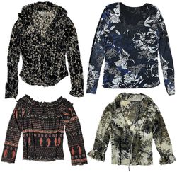 Y2K Dark Romantic Tops: TT-307