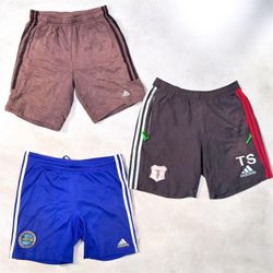 On adidas shorts