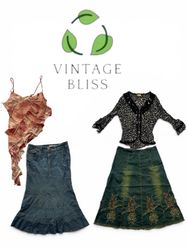 Boho-Chic Vintage Bundle: 10 Curated Y2K & Retro P..